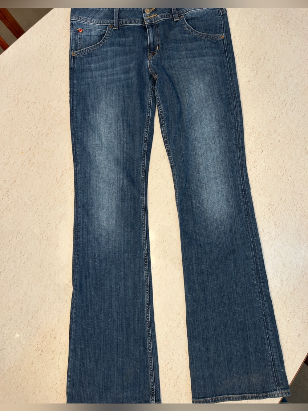 Hudson low rise bootcut jeans
